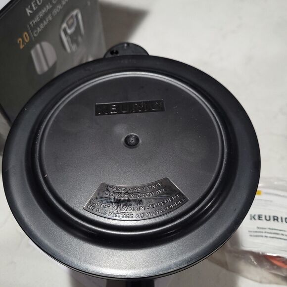 Keurig Hot 2.0 Thermal Carafe Plus Series Brewers 32 Oz. Silver & Black NEW - Picture 8 of 13